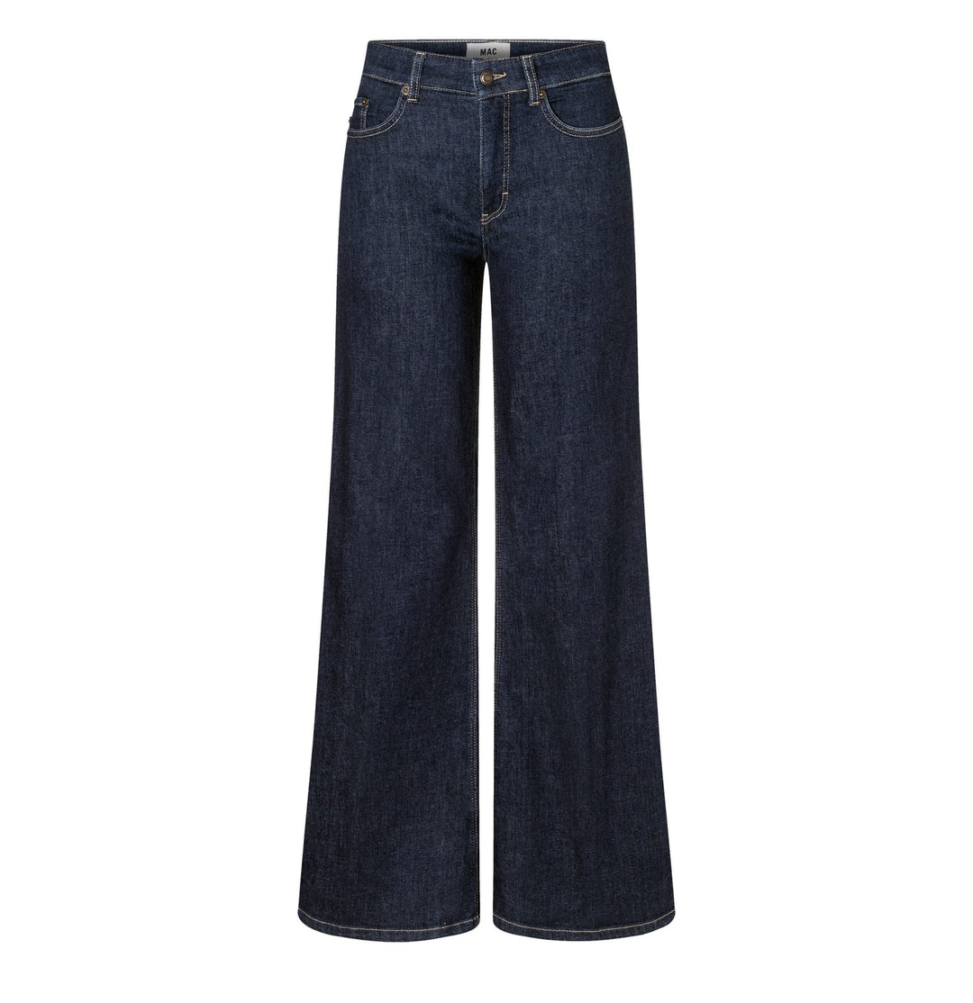 MAC women 5239-90 Wide flair jeans bootcut flare fit blue denim - L32