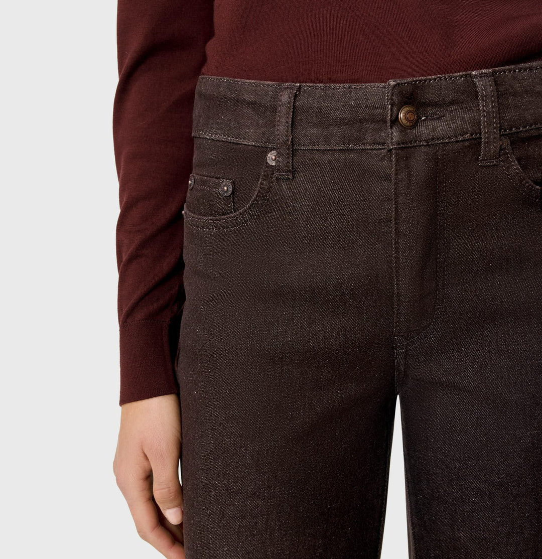 MAC women baggy fit jeans bruin – dames - 32