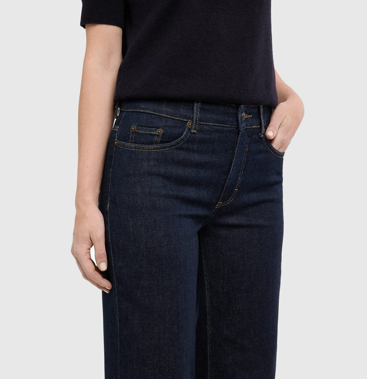 MAC women 5239-90 Wide flair jeans bootcut flare fit – dames - Blue Denim - L32