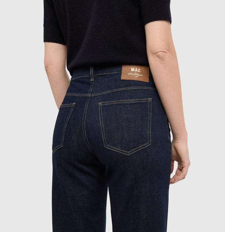 MAC women 5239-90 Wide flair jeans bootcut flare fit – dames - Blue Denim - L32