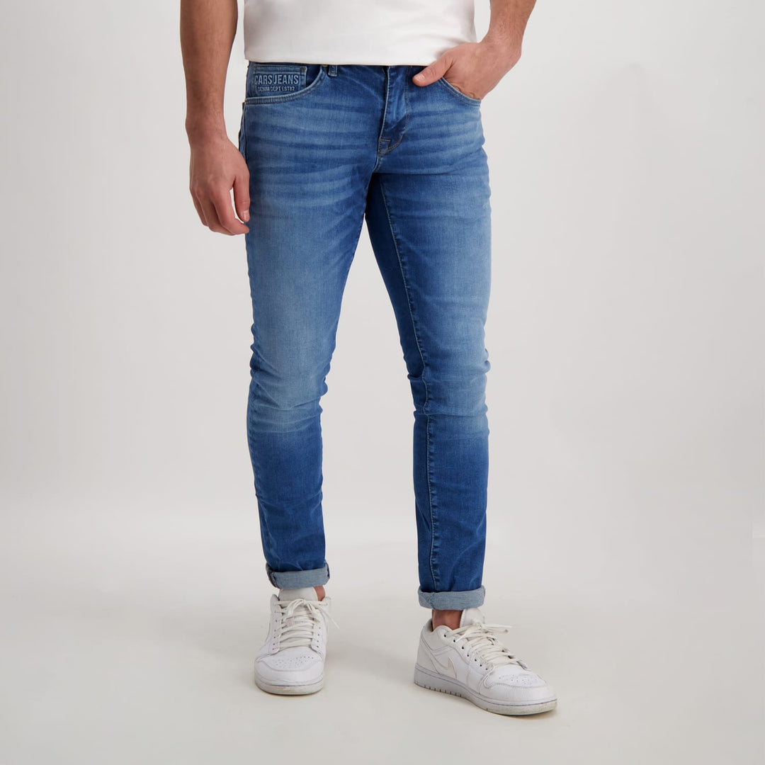 Cars men 7462876 bates jeans slim fit blue denim – heren - L36