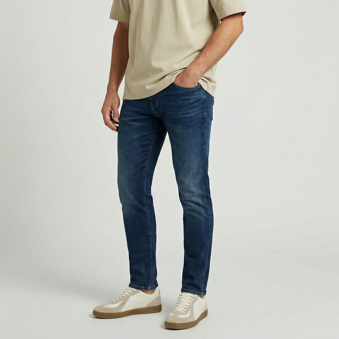 Cars men 7462893 Bates jeans slim fit heren blue denim - L32