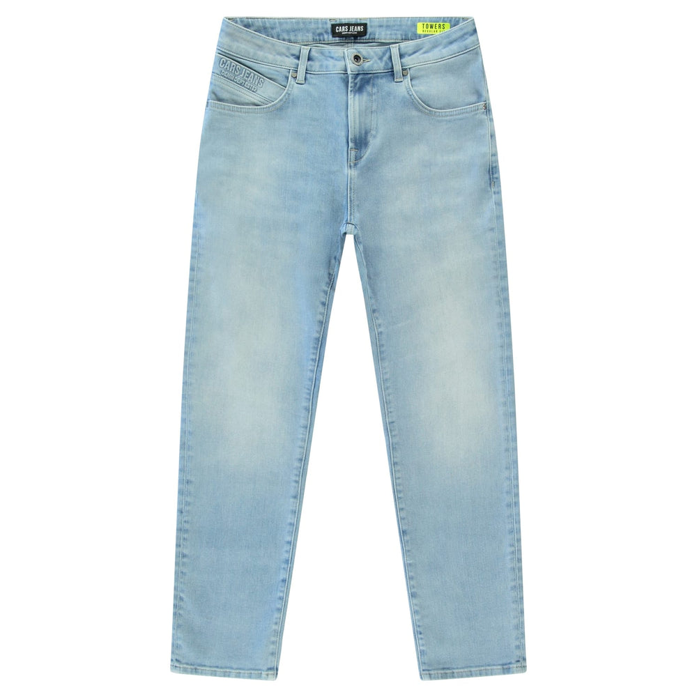 Cars men 7863795 Towers jeans regular-straight fit blue denim – heren - L32