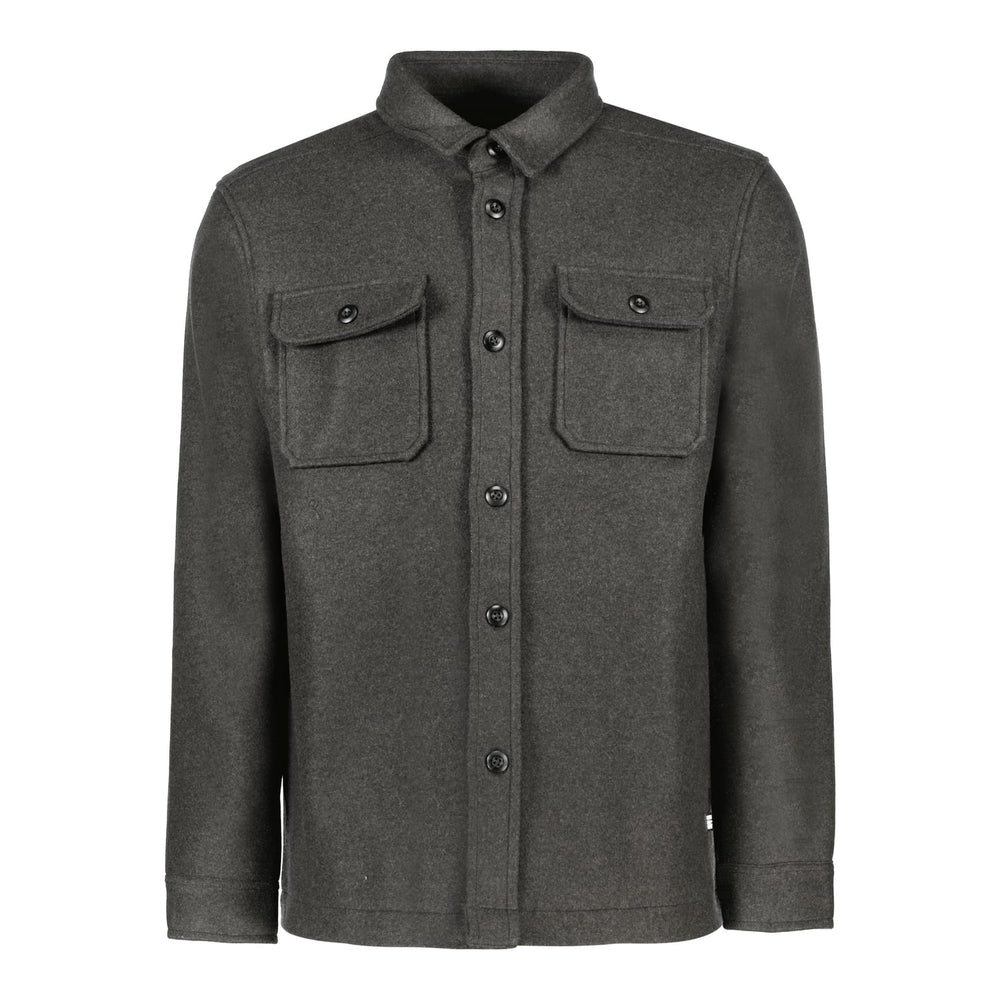 Cars men 6416524 Mitzel overhemd l/m antraciet