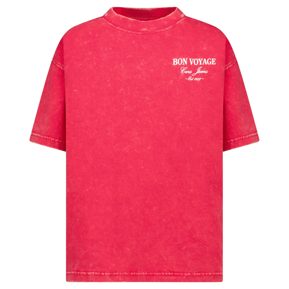 Cars Girls 35571 T-shirt k/m meisjes steenrood