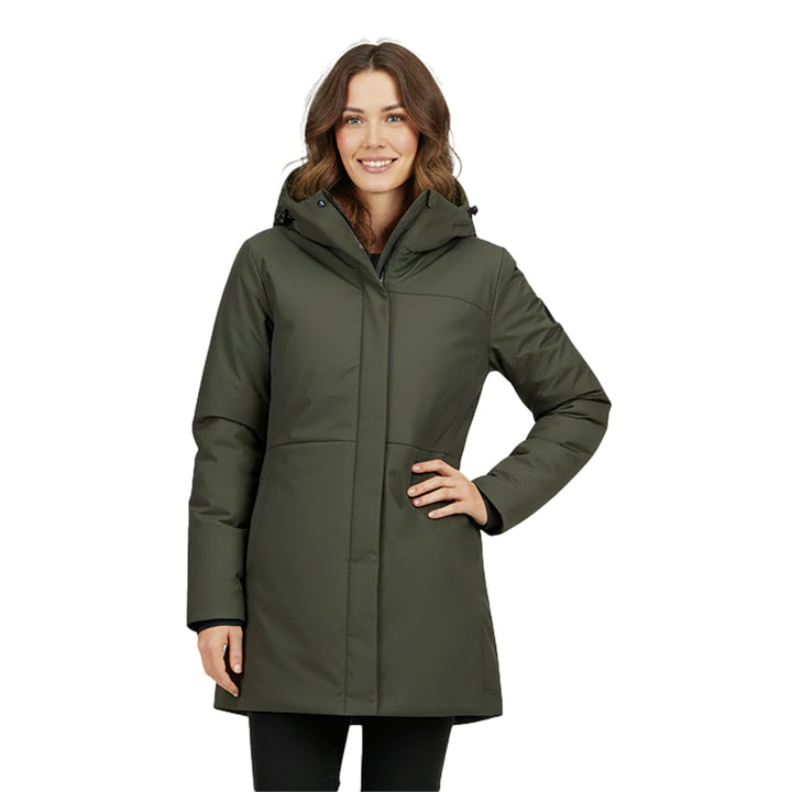 Cars Women 61657 Jenza winterjas dames groen