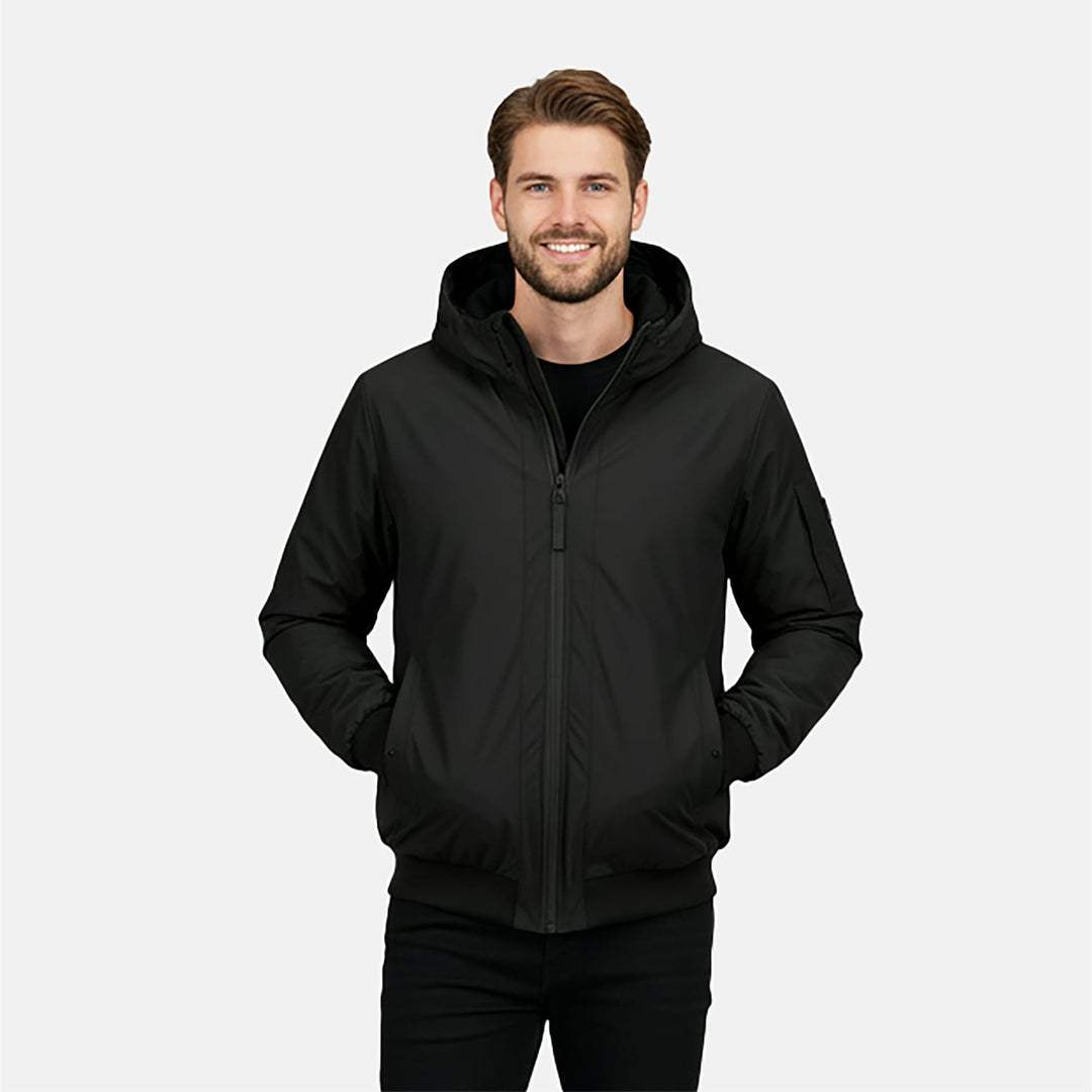Cars men 6035701 Troman winterjas zwart – heren