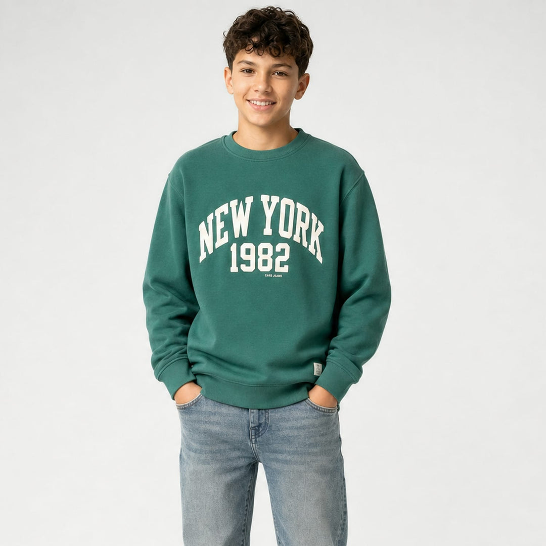Cars boys 20797 sweater jongens olijf