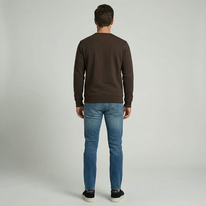 Cars men YLONO 60697 sweater heren bruin