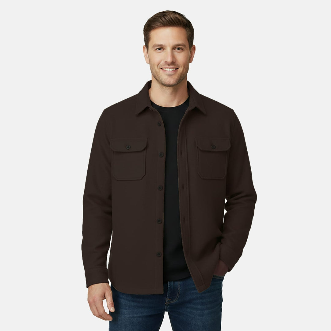 Cars men 67597 overhemd l/m heren bruin