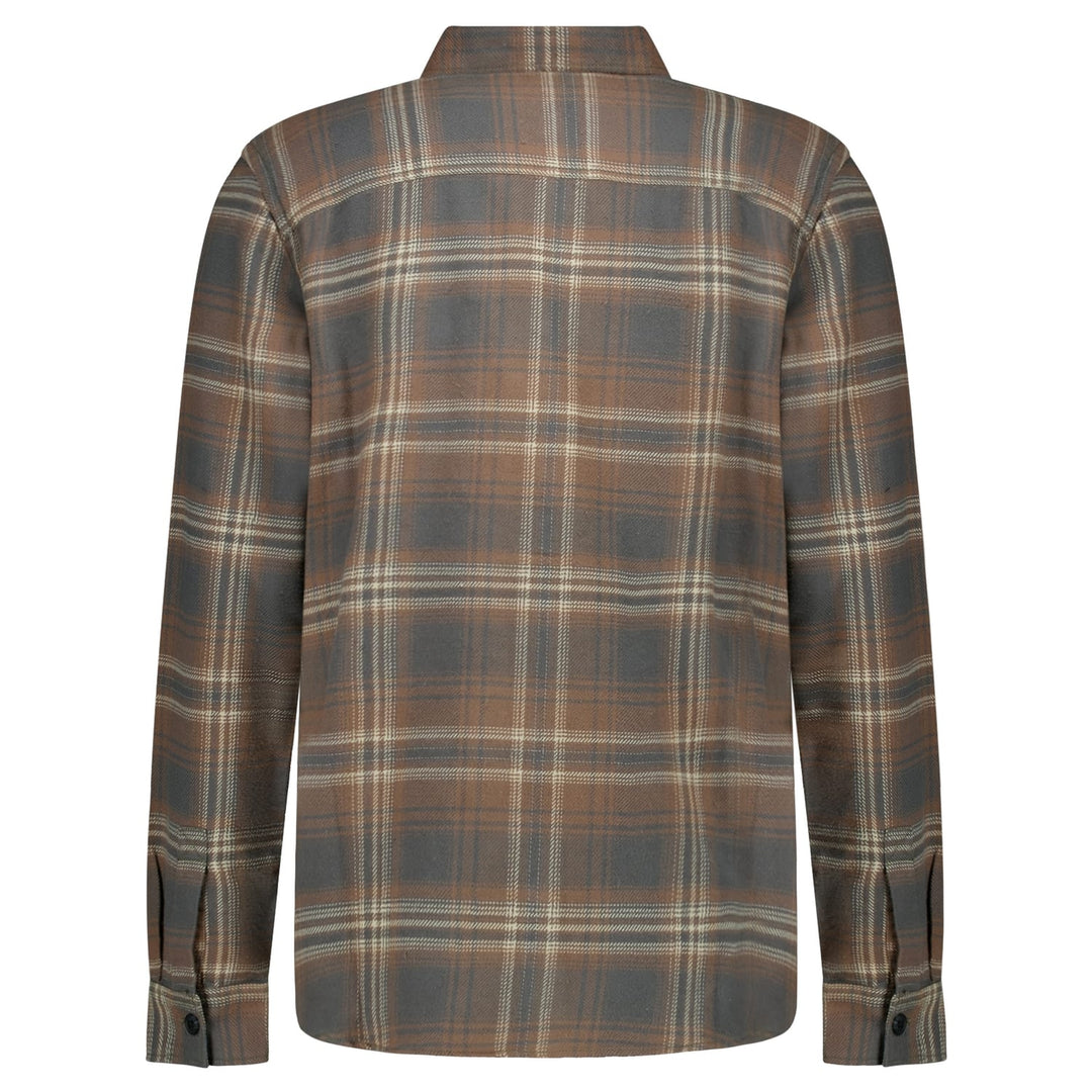 Cars men 6829786 Corzez overhemd k/m heren bruin dessin