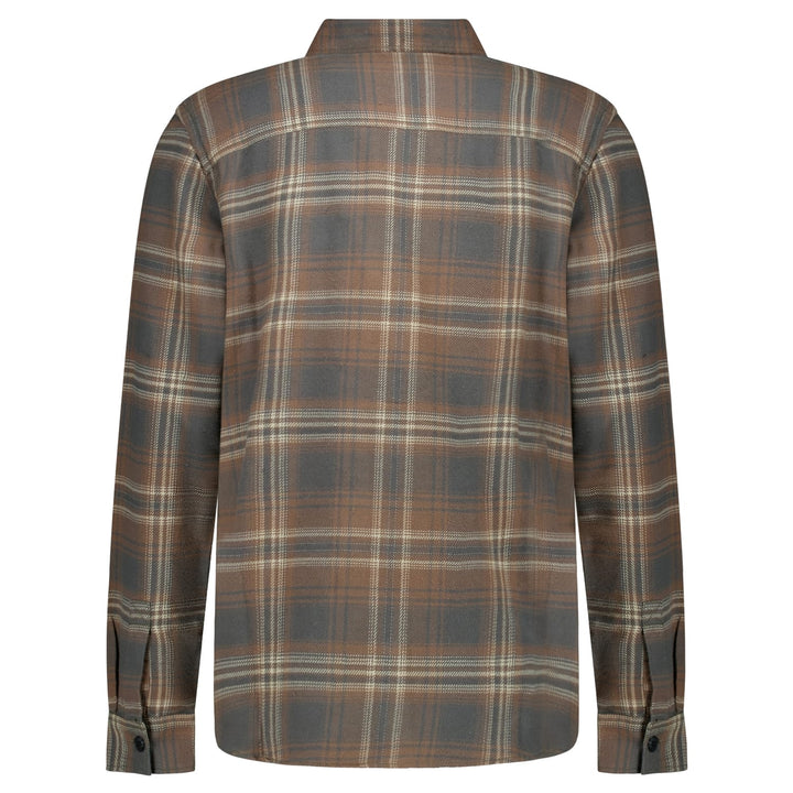 Cars men 6829786 Corzez overhemd k/m heren bruin dessin