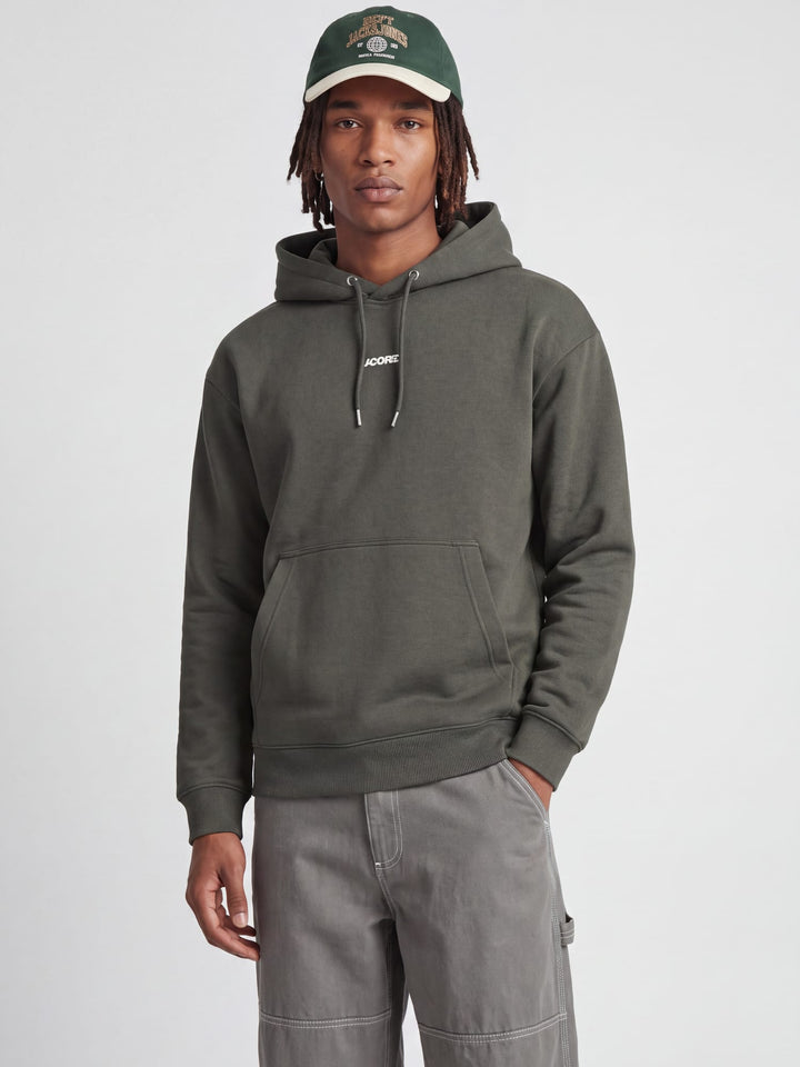 Jack & Jones 12300458 club sweater heren donkergroen