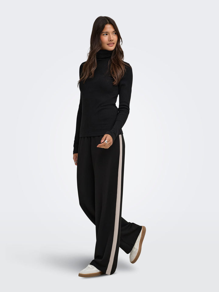 Jacqueline de Yong Geggo lange broek zwart – dames