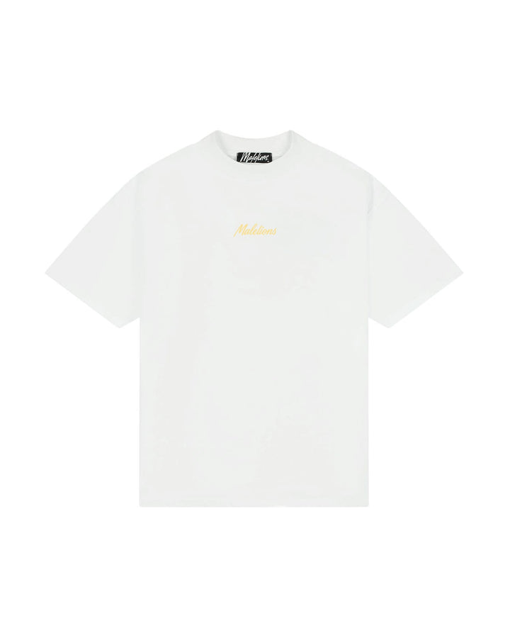 Malelions men t-shirt wit – heren
