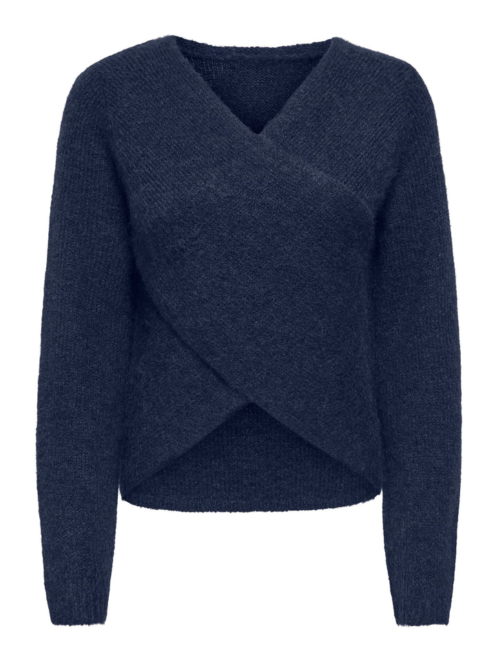 Only 15375129 maggie trui navy – dames