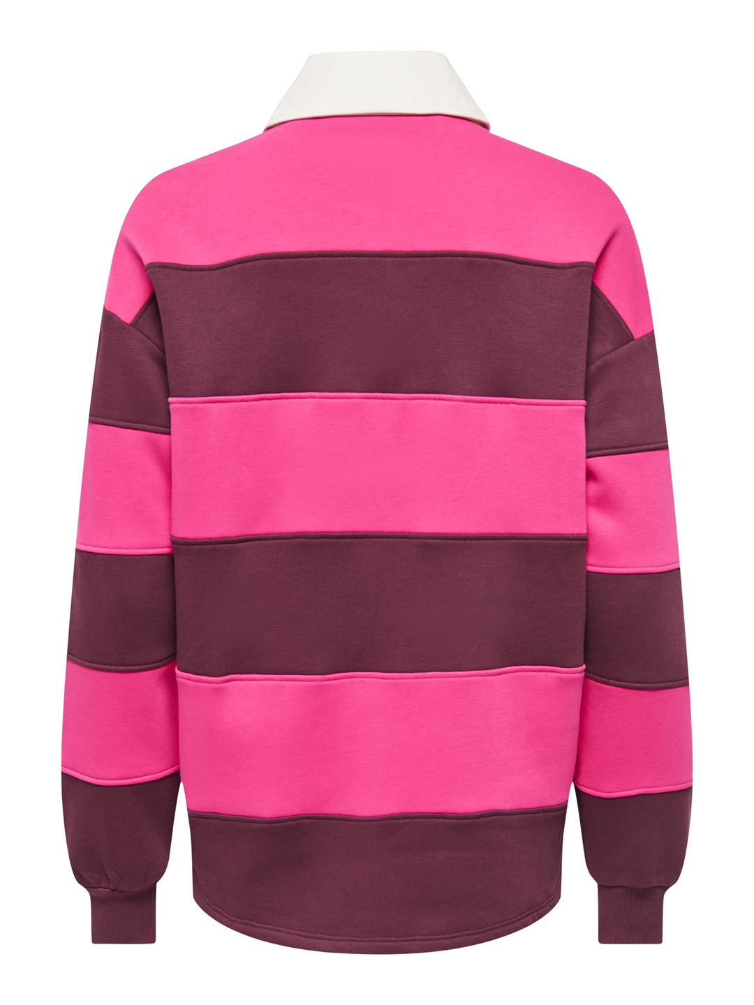 Only 15386714 Nara polo l/m dames paars dessin