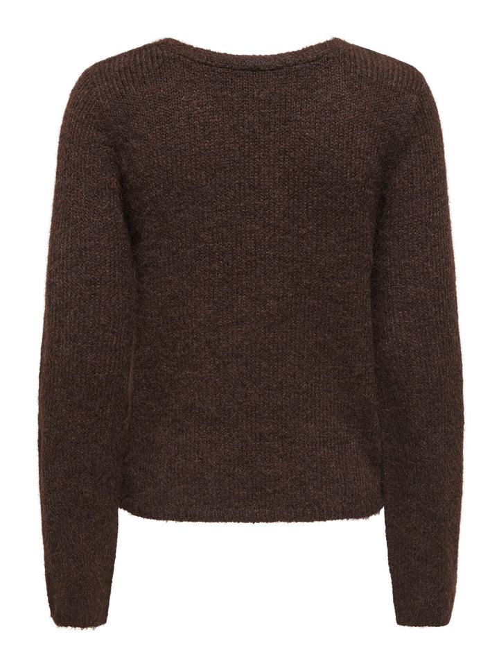 Only 15375129 maggie trui bruin – dames