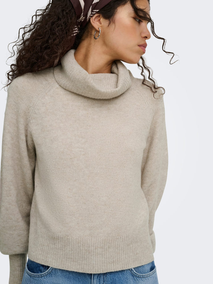 Only Olivia trui beige – dames