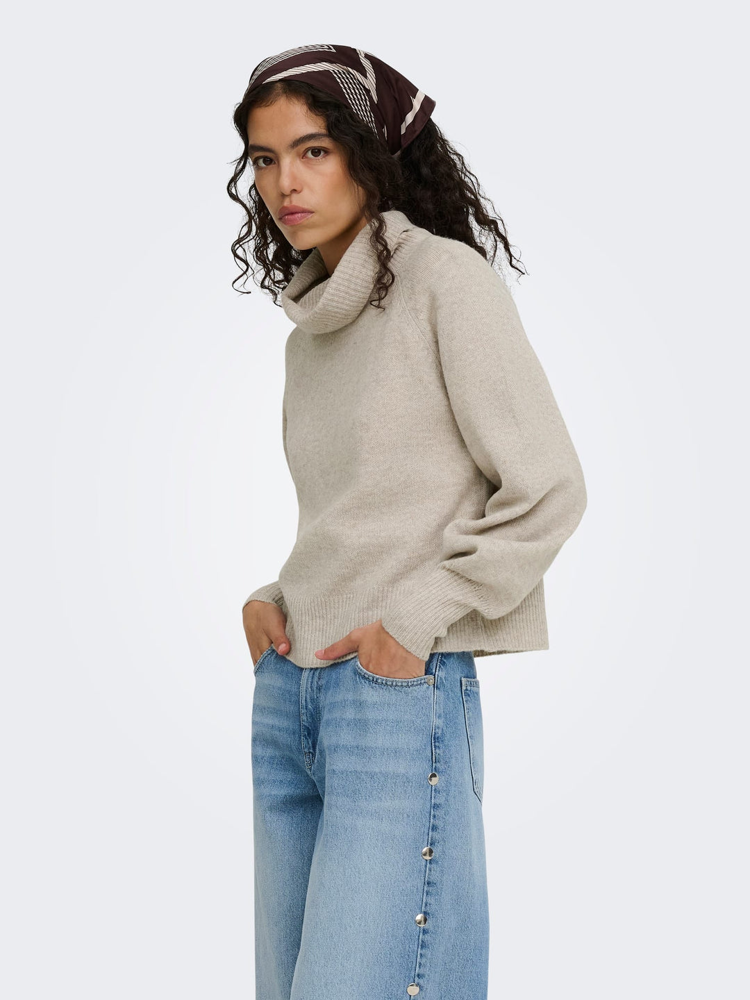 Only Olivia trui beige – dames