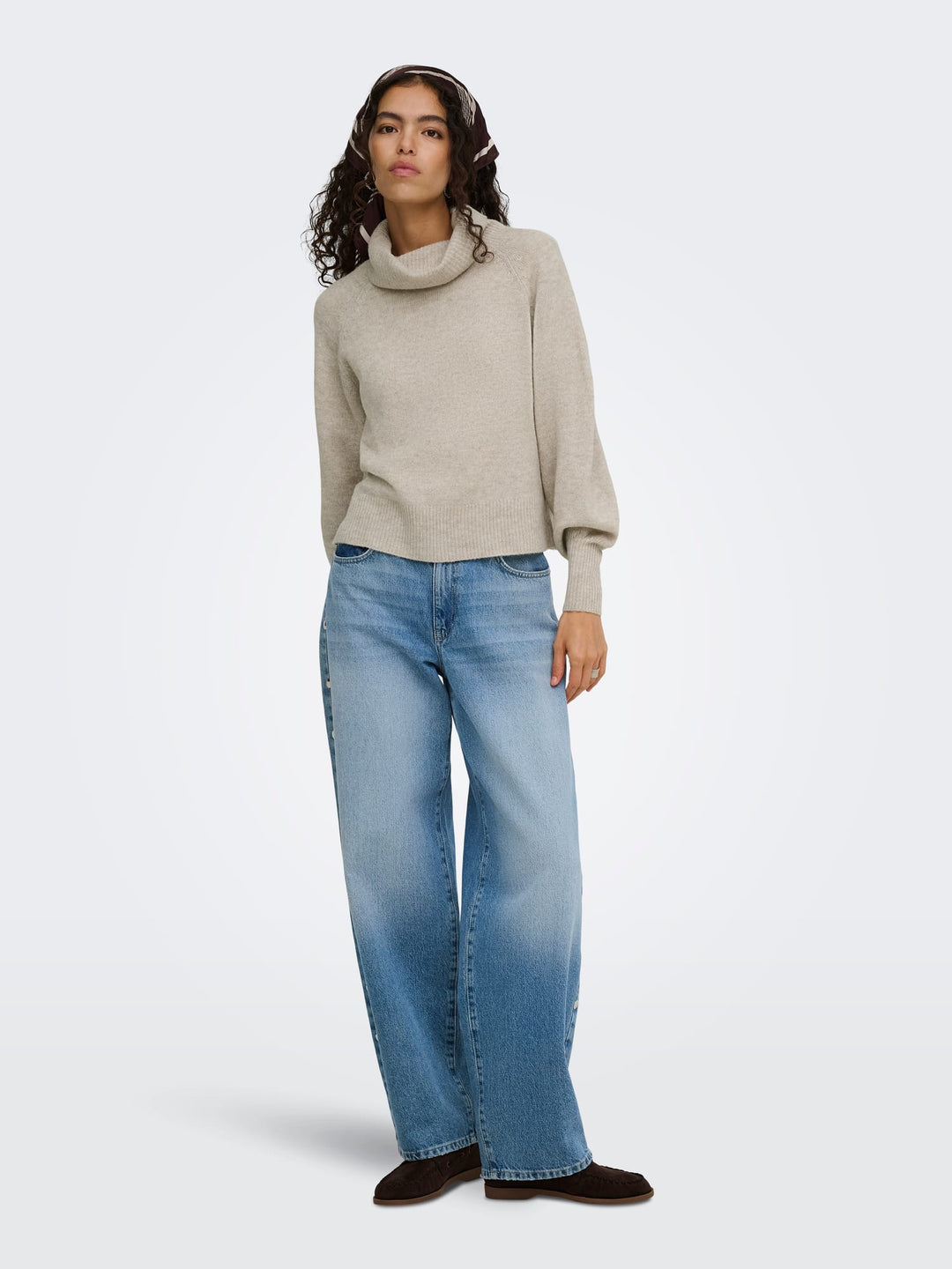 Only Olivia trui beige – dames