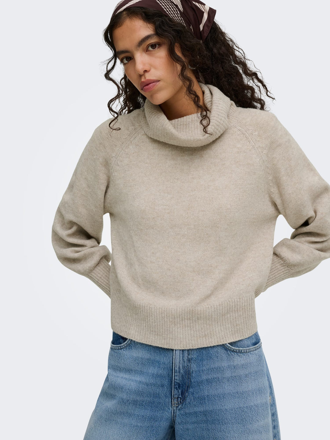 Only Olivia trui beige – dames