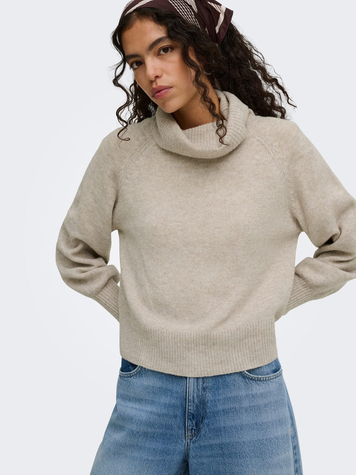 Only Olivia trui beige – dames
