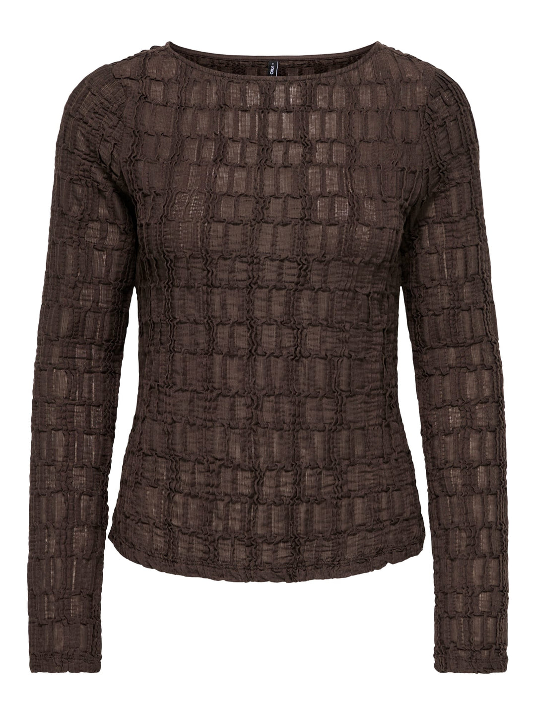 Only 15384706 jade top l/m dames bruin