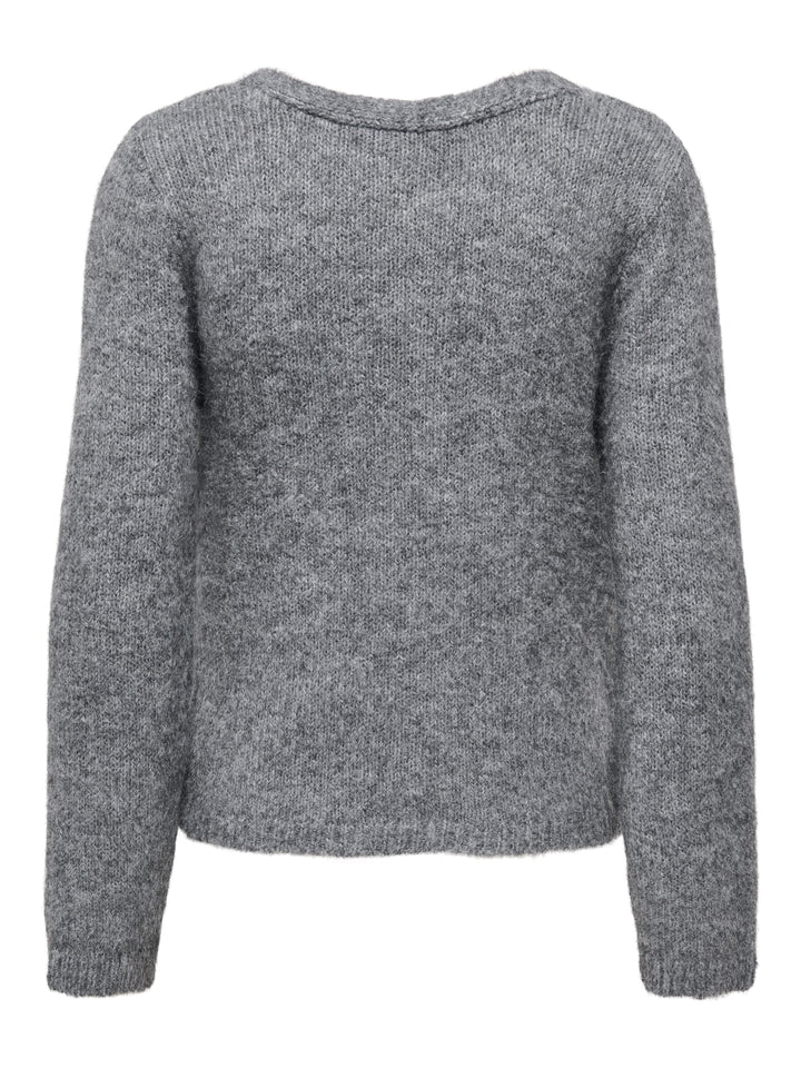 Only 15375129 maggie trui grijs – dames