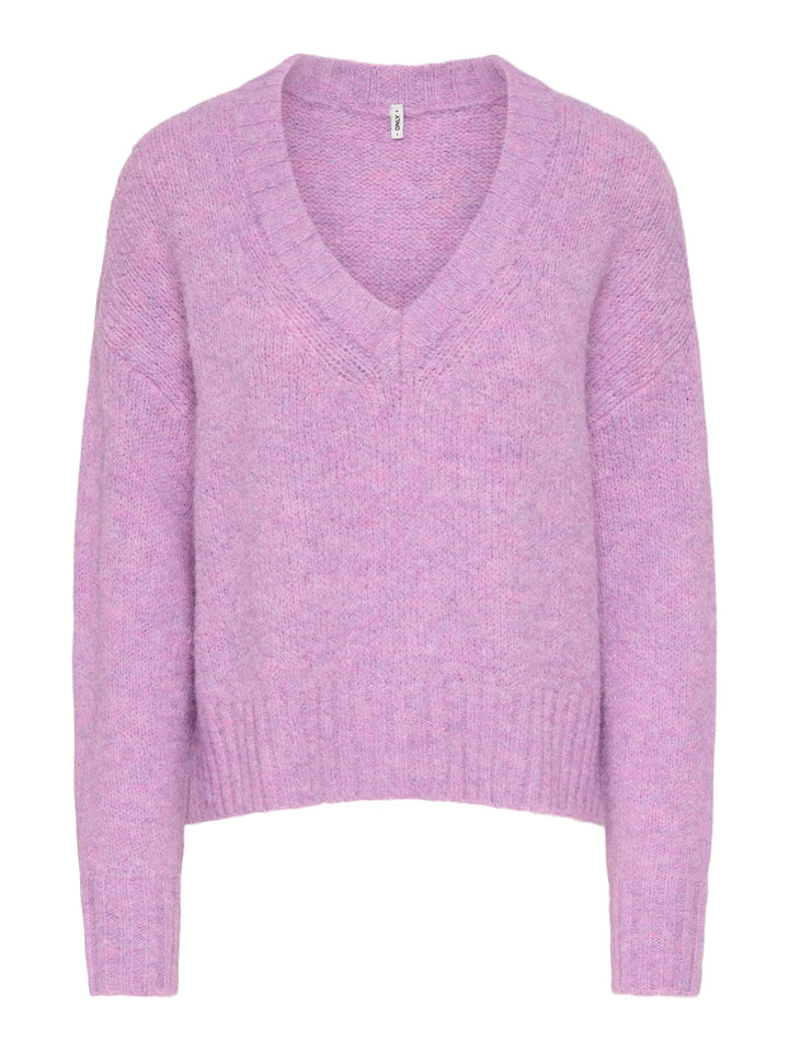 Only 15382494 Fiona trui dames lila