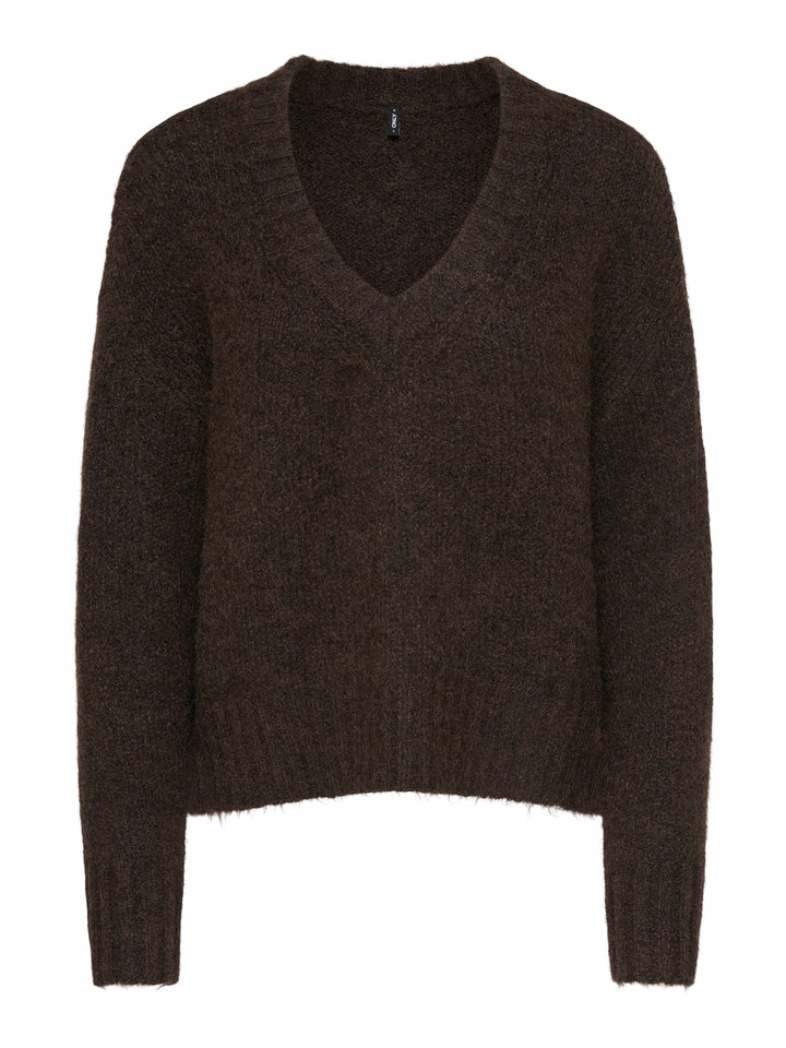 Only 15382494 Fiona trui bruin – dames