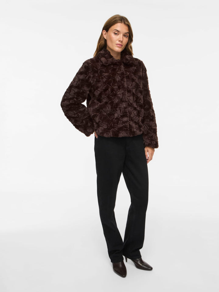 Vila 14116061 Dorte tussenjas dames bruin
