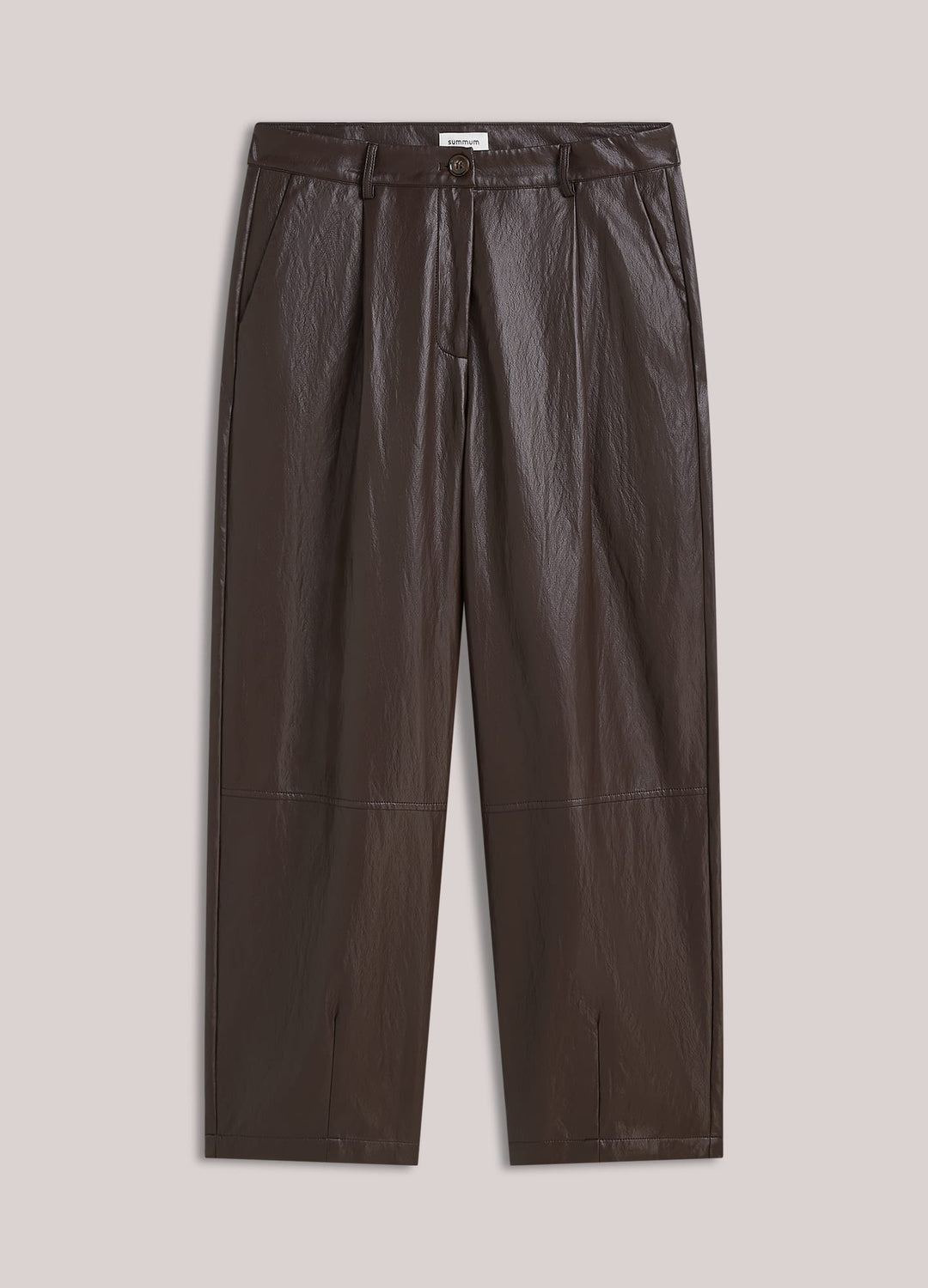 Summum 4S3043-12526 lange broek dames bruin