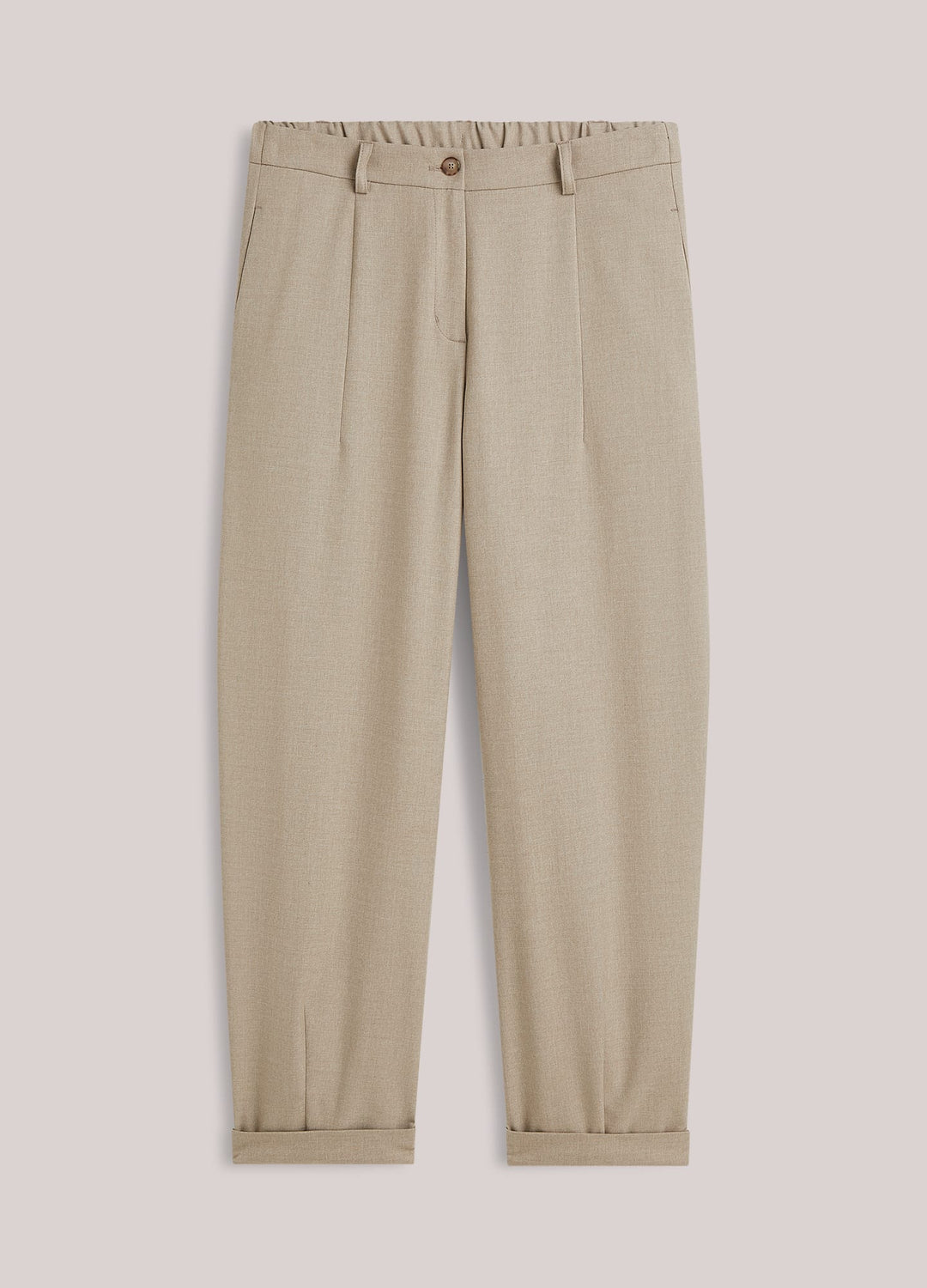 Summum 4s3041-12481 lange broek taupe – dames