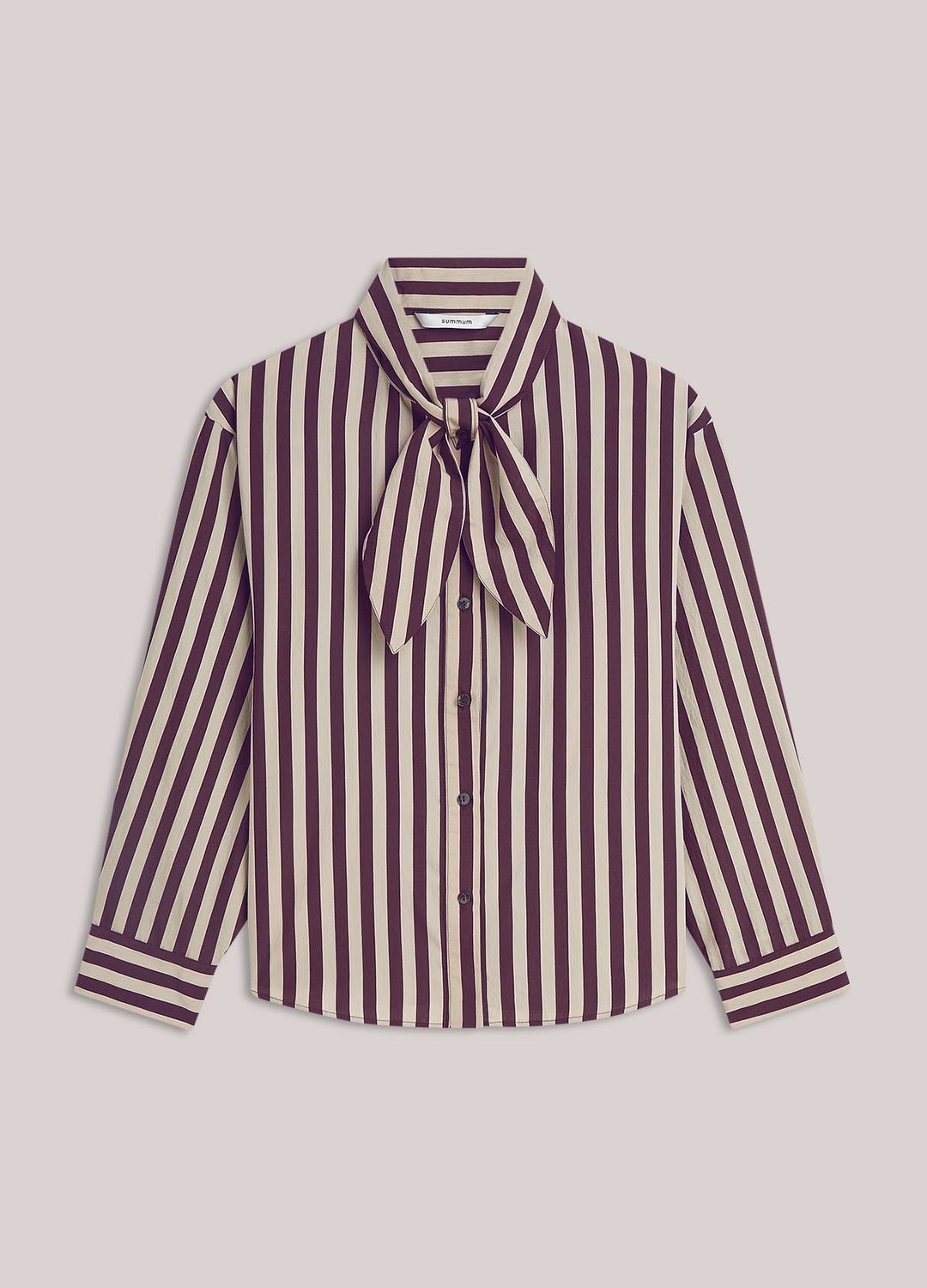 Summum 2s3523-12490 blouse l/m dames rood dessin