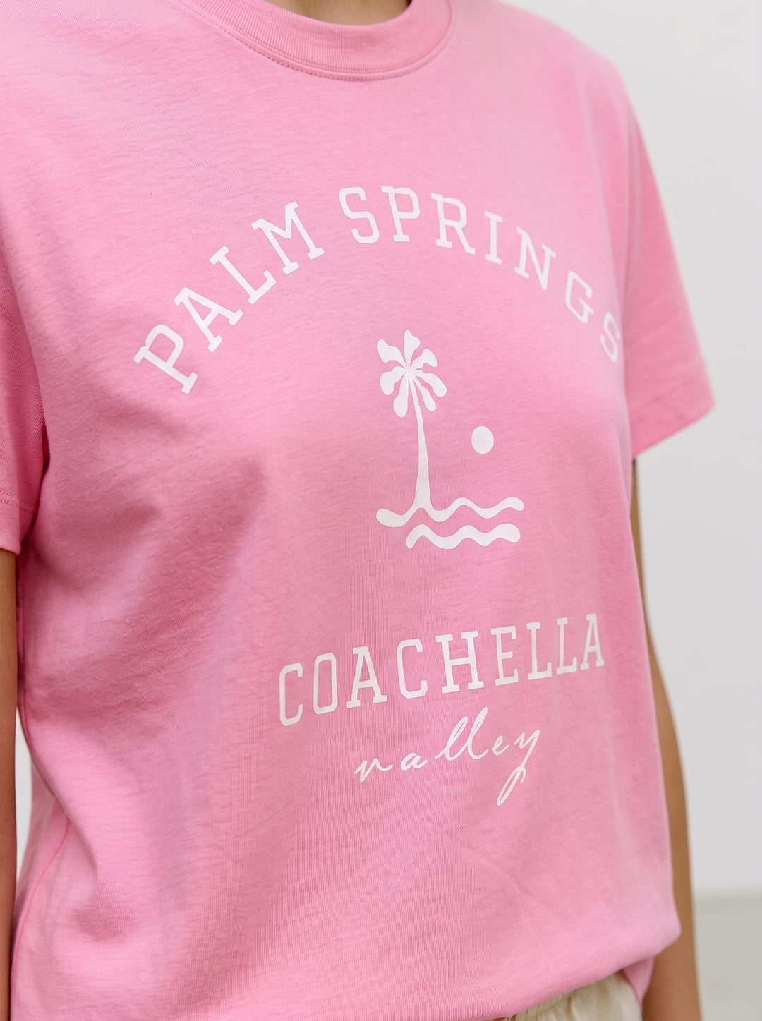 VERO MODA 10344829 Ciara t-shirt k/m dames roze