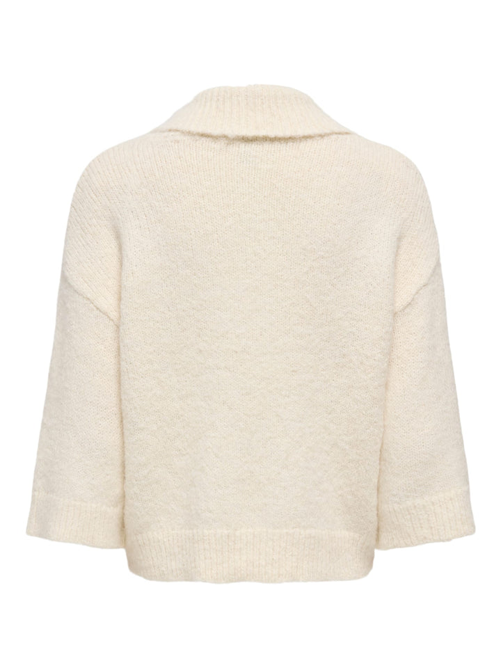 Only 15375131 Maggie vest gebreid off-white – dames