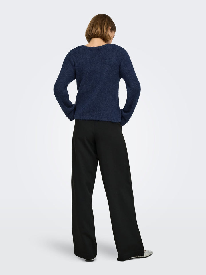 Only 15375129 maggie trui navy – dames