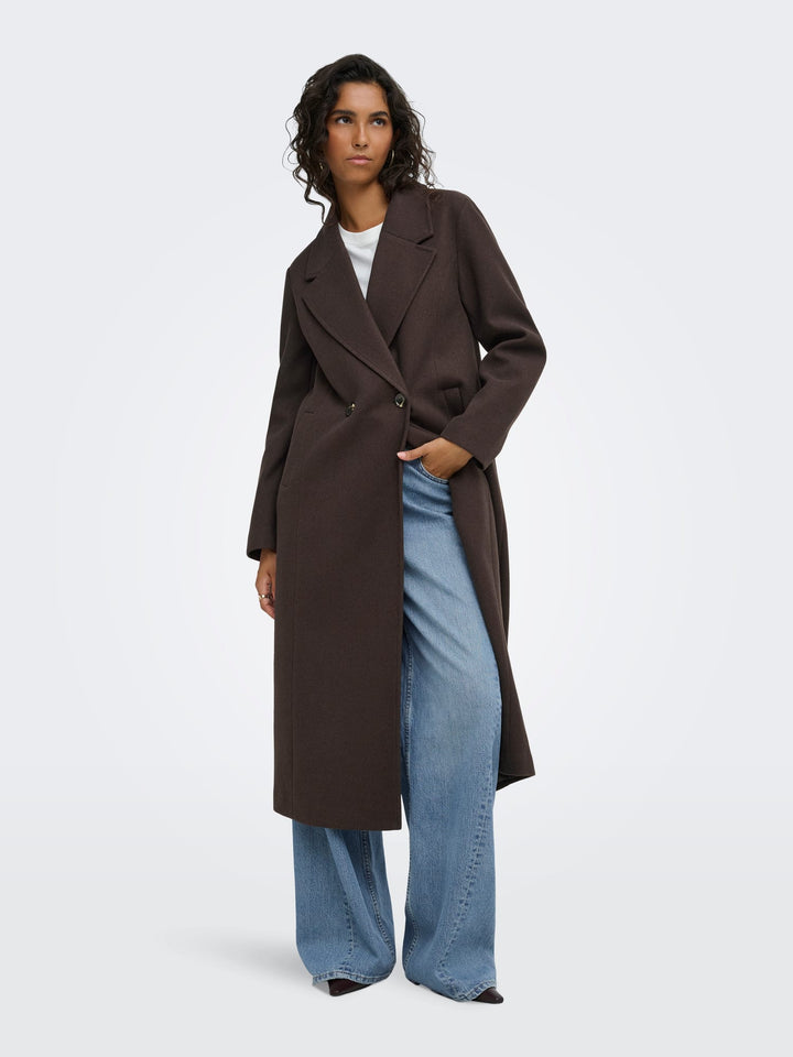 jacqueline de yong 15311207 Viola trenchcoat bruin
