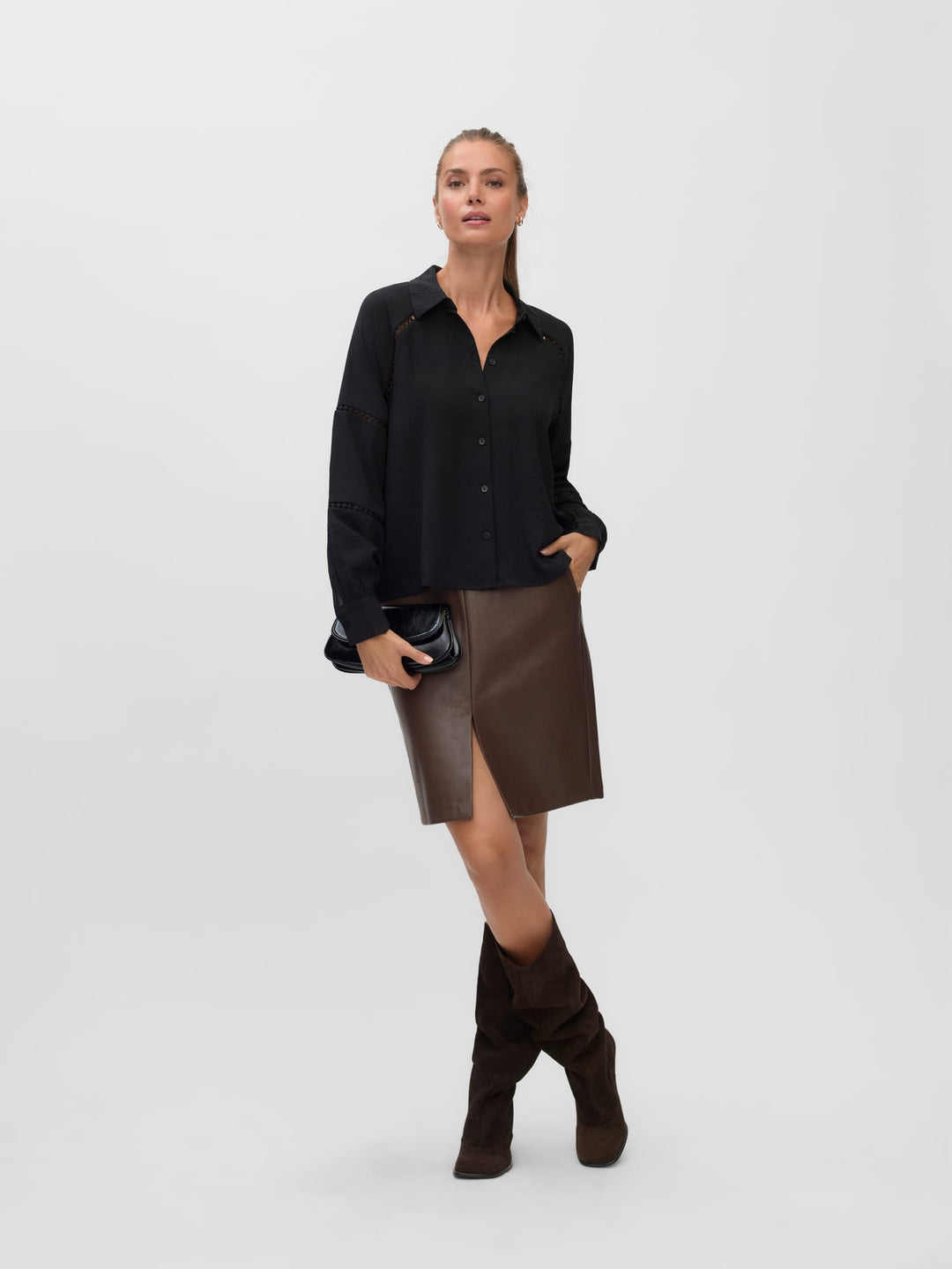 VERO MODA 10335902 Gusla blouse zwart – dames