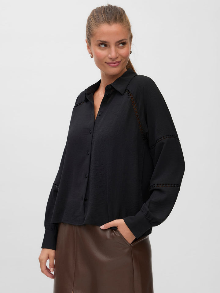 VERO MODA 10335902 Gusla blouse zwart – dames