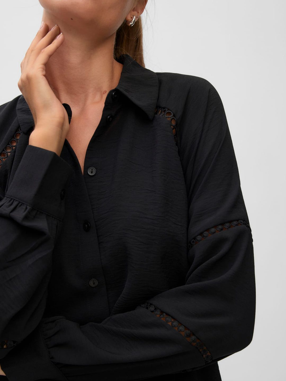 VERO MODA 10335902 Gusla blouse zwart – dames
