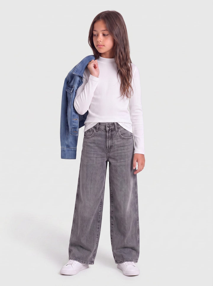 kids only 15378024 Taylor jeans low croth-baggy fit grey denim