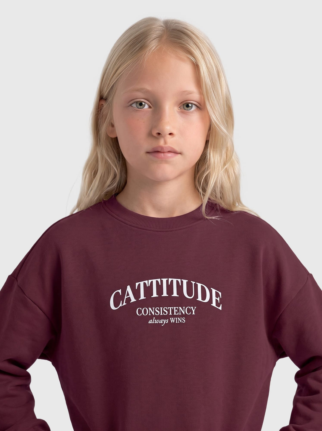 kids only 15357903 Bila sweater meisjes bordeaux
