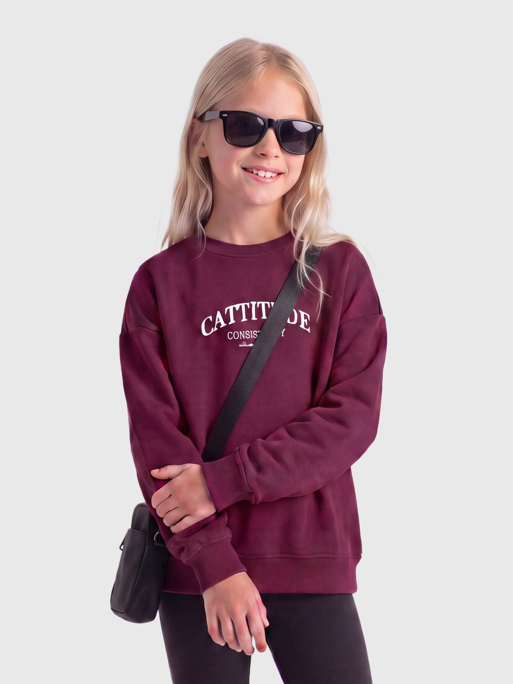 kids only 15357903 Bila sweater meisjes bordeaux