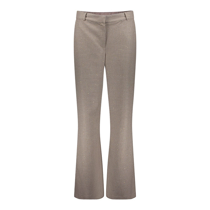 Geisha dames 61900-20 lange broek bruin dessin