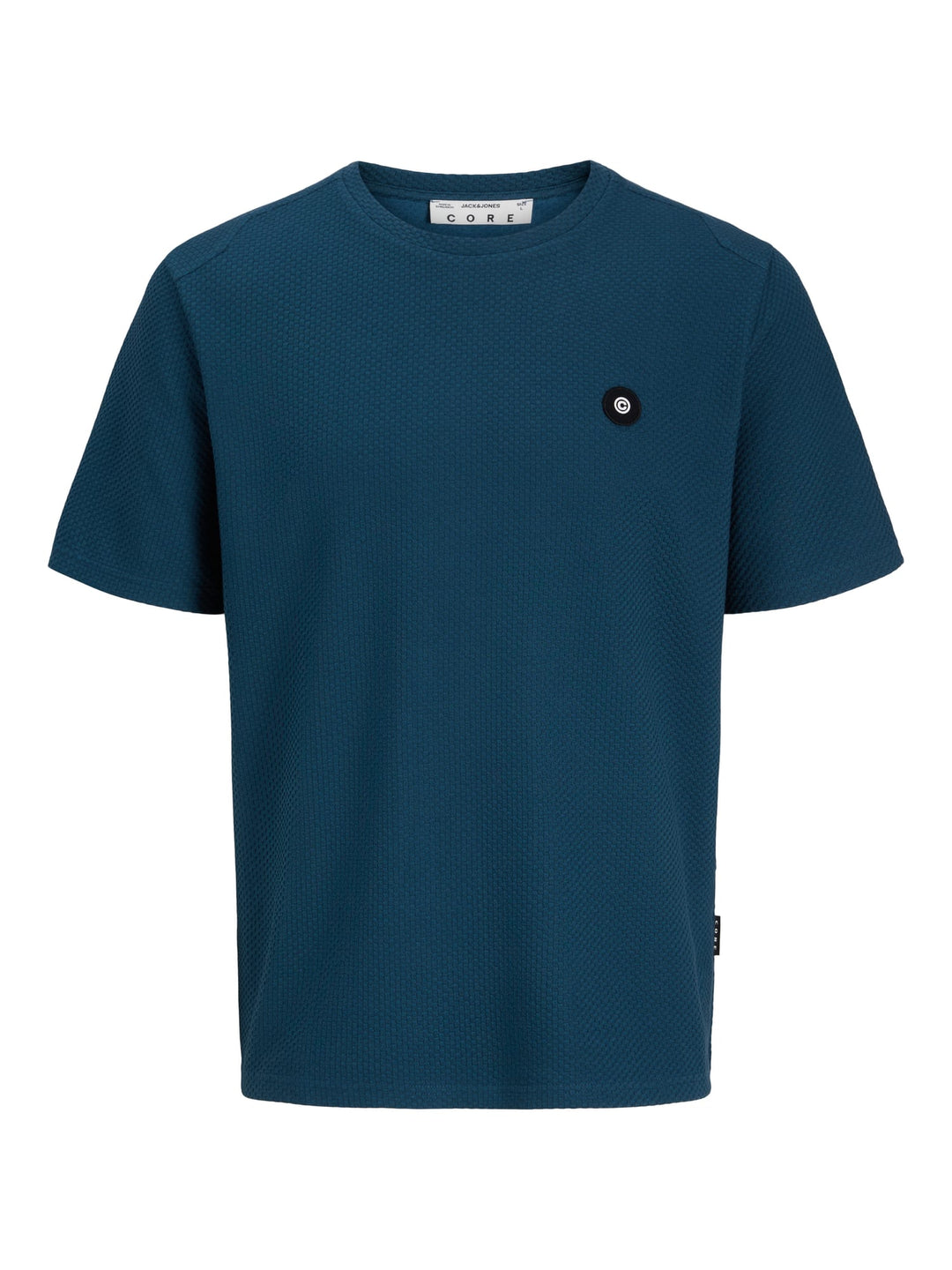Jack & Jones 12267072 Puffer T-shirt petrol blauw – heren