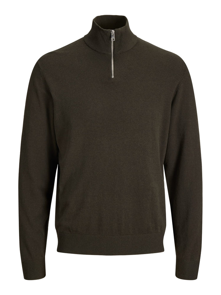 Jack &amp; Jones 12189339 Emil trui donkergroen – heren