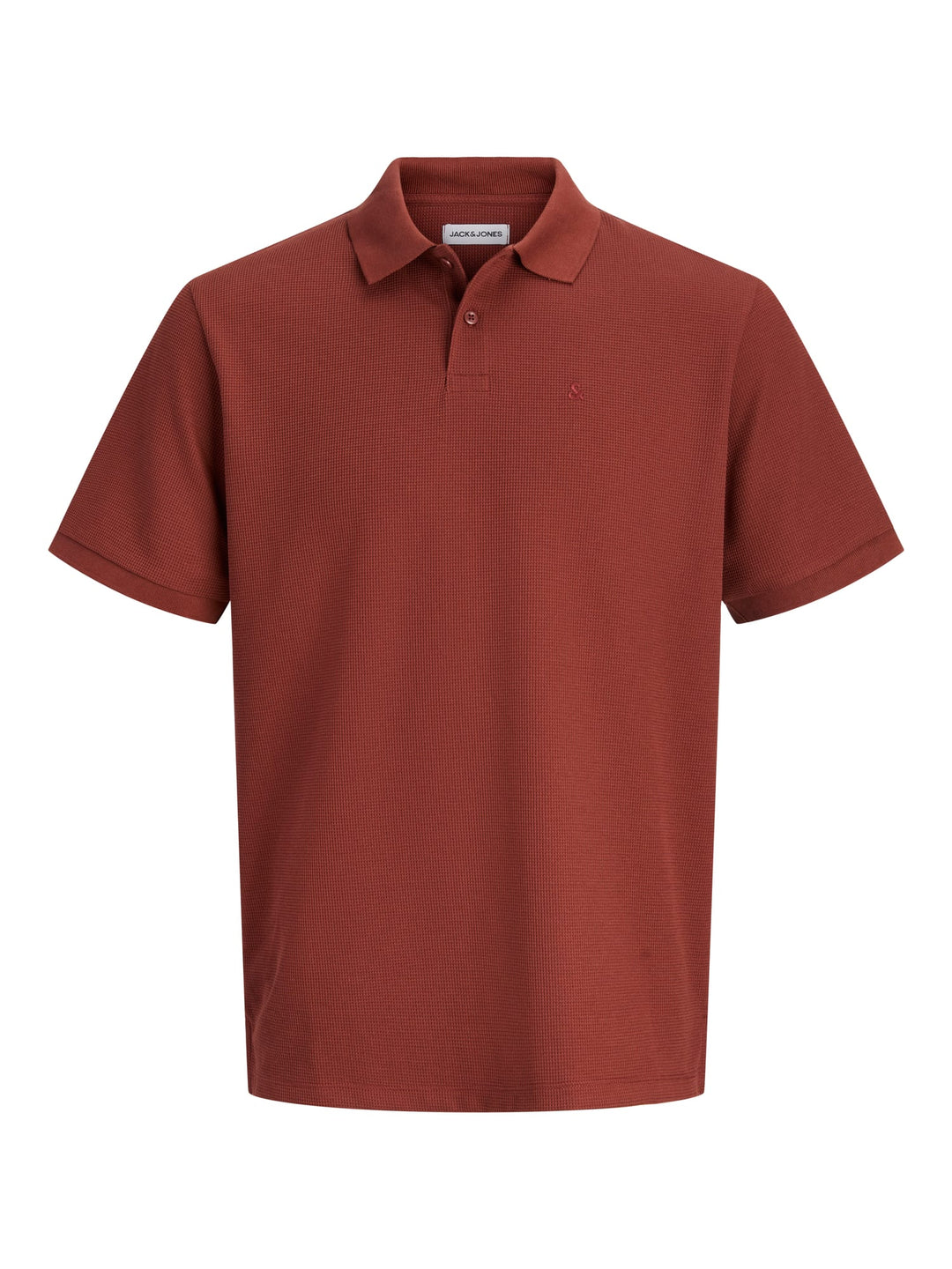 Jack &amp; Jones 12268130 Austin polo k/m steenrood – heren