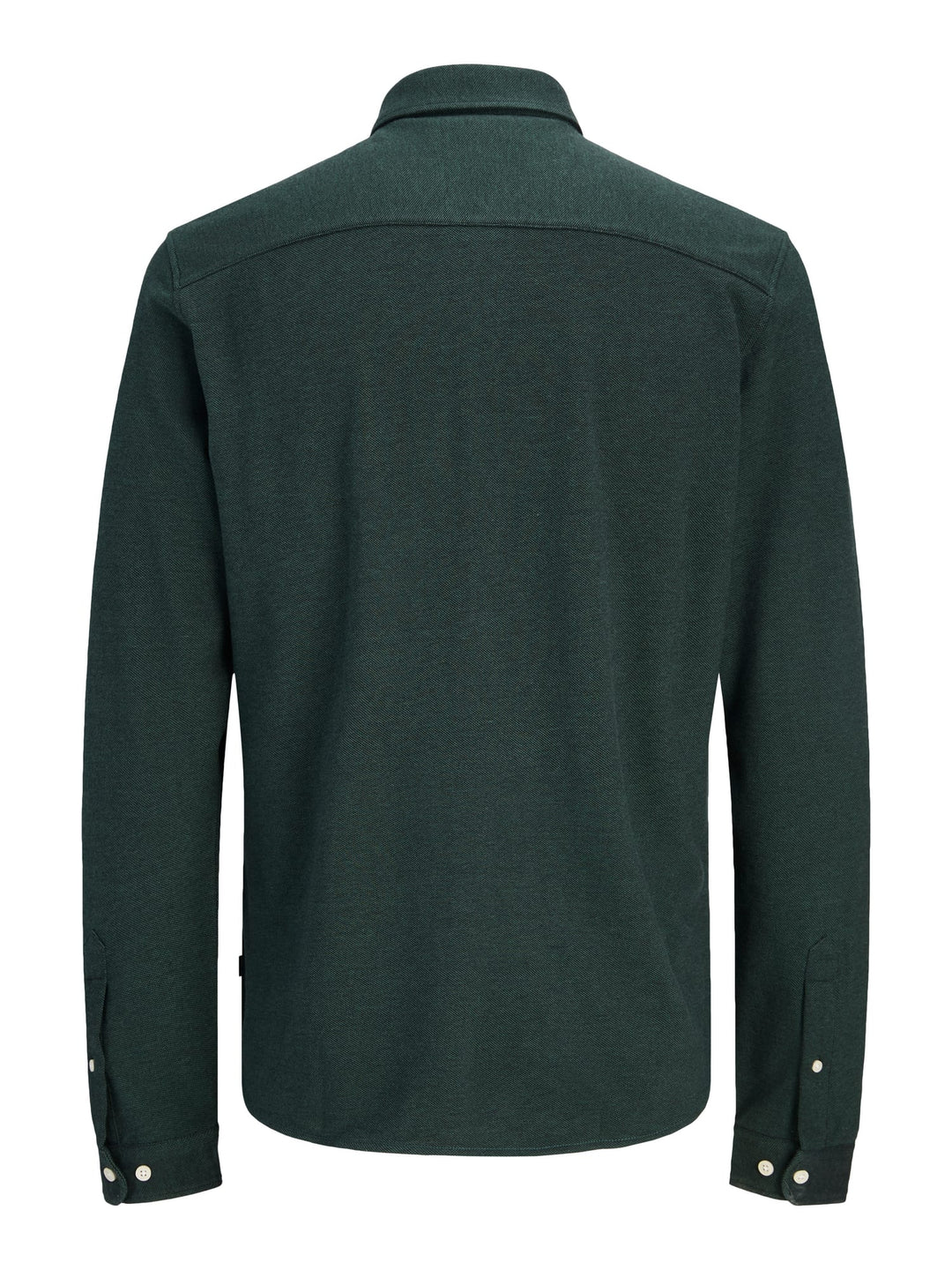 Jack &amp; Jones 12284463 blake overhemd l/m donkergroen – heren